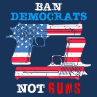 Ban Idiots Not Guns 2nd Amendment Constitution Rights Infant Baby Jersey Bodysuit