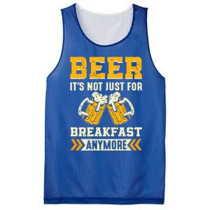 Beer Its Not Just For Breakfast Anymore Gift Mesh Reversible Basketball Jersey Tank