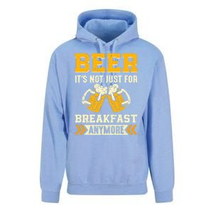 Beer Its Not Just For Breakfast Anymore Gift Unisex Surf Hoodie