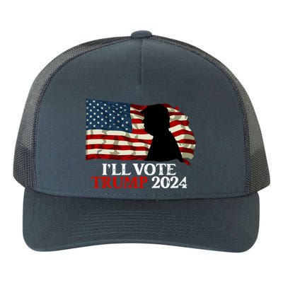 Biden Is Not My President ILl Vote Trump 2024 Gift Yupoong Adult 5-Panel Trucker Hat