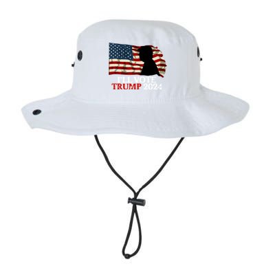 Biden Is Not My President ILl Vote Trump 2024 Gift Legacy Cool Fit Booney Bucket Hat