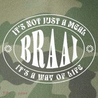 Braai It's Not Just A Meal South Africa Legacy Tie Dye Trucker Hat