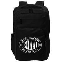 Braai It's Not Just A Meal South Africa Impact Tech Backpack