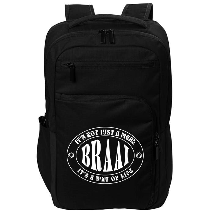 Braai It's Not Just A Meal South Africa Impact Tech Backpack