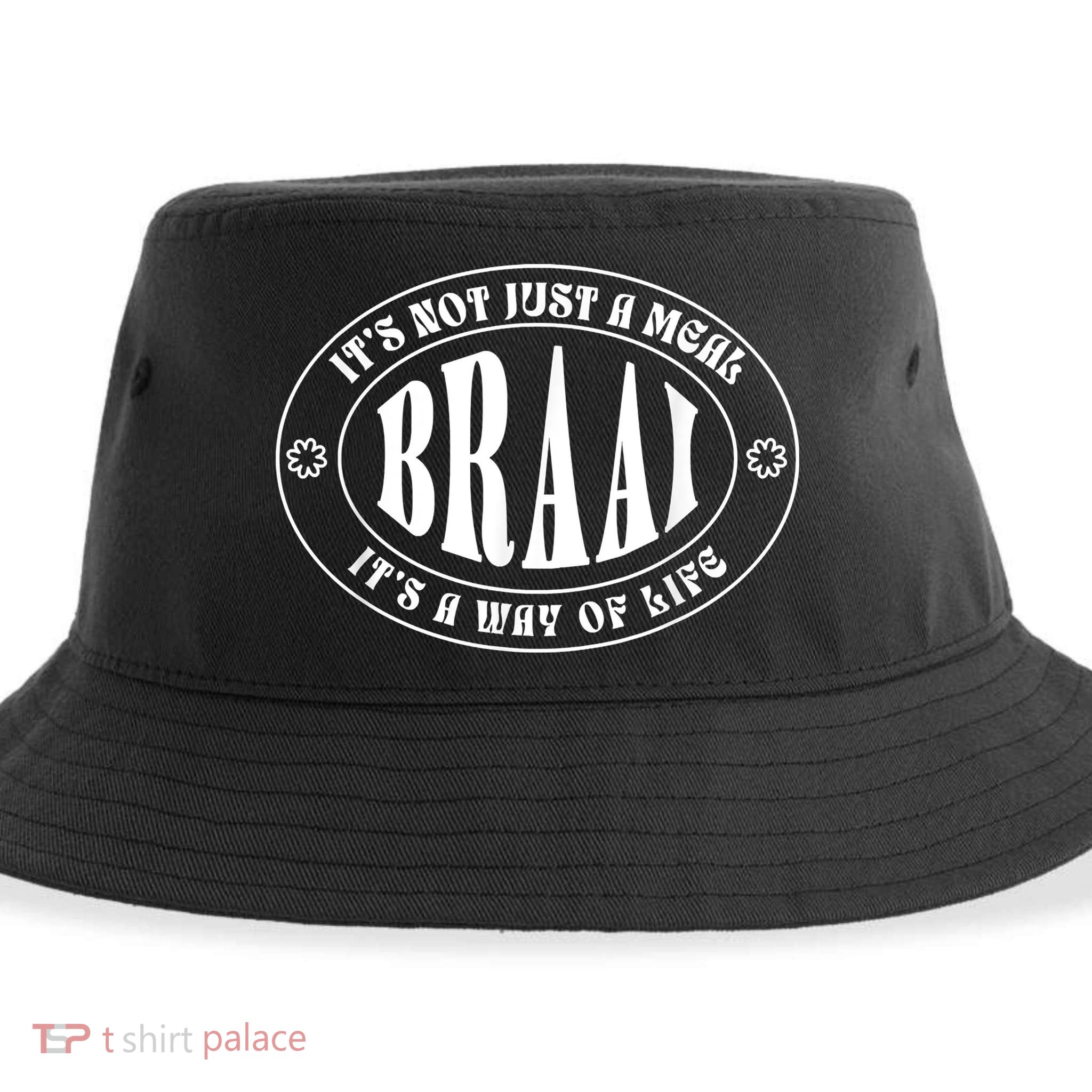 Braai It's Not Just A Meal South Africa Sustainable Bucket Hat