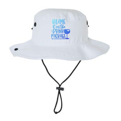 Blame It On The Package Cruise Alcohol Wine Lover Gift Legacy Cool Fit Booney Bucket Hat