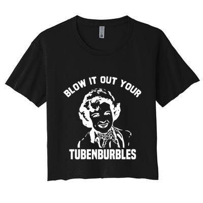 Blow It Out Your Tubenburbles Crop Top