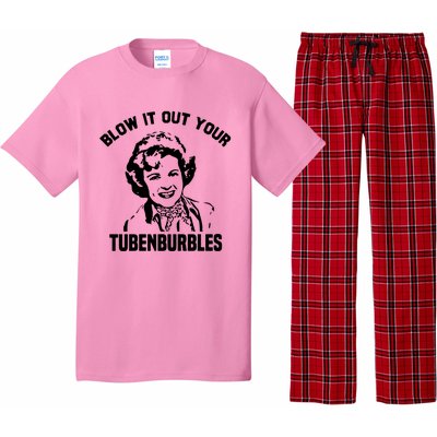 Blow It Out Your Tubenburbles Pajama Set