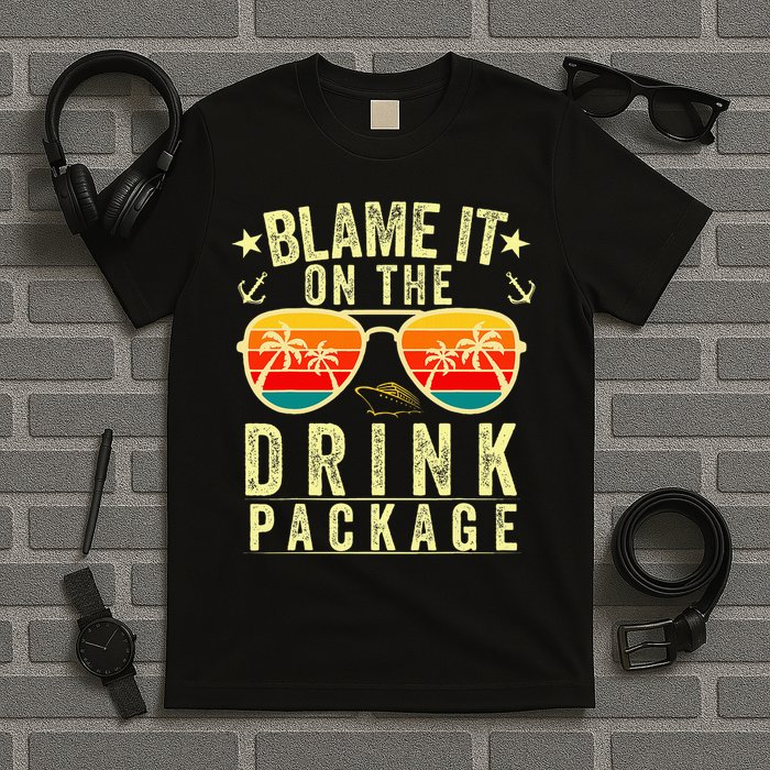 Blame It On The Cruise Package Cruise Cruising Matching T-Shirt