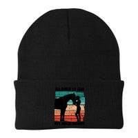 Blame It On My Wild Heart Horse Retro Beanie