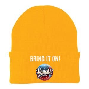 Bring It On Kamala Harris 2024 Election President Knit Cap Winter Beanie