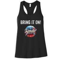 Bring It On Kamala Harris 2024 Election President Women's Racerback Tank