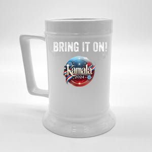 Bring It On Kamala Harris 2024 Election President Beer Stein