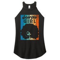 Born In October 23 to November 22 Birthday Scorpio Afro Women's Perfect Tri Rocker Tank