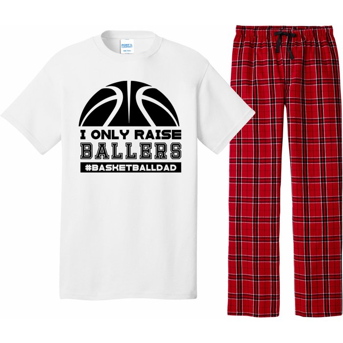 Basketball I Only Raise Ballers Basketball Dad Pajama Set