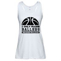 Basketball I Only Raise Ballers Basketball Dad Ladies Essential Flowy Tank