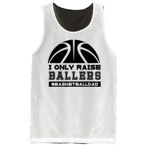 Basketball I Only Raise Ballers Basketball Dad Mesh Reversible Basketball Jersey Tank