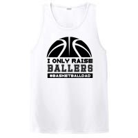 Basketball I Only Raise Ballers Basketball Dad PosiCharge Competitor Tank