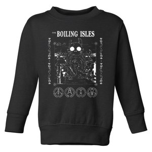 Boiling Isles Owl House Love Christmas Trendy Toddler Sweatshirt