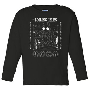 Boiling Isles Owl House Love Christmas Trendy Toddler Long Sleeve Shirt