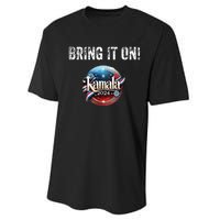 Bring It On Kamala 2024 Performance Sprint T-Shirt