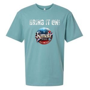 Bring It On Kamala 2024 Sueded Cloud Jersey T-Shirt