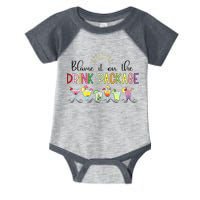 Blame It On The Drink Package Cruise Vacation Infant Baby Jersey Bodysuit