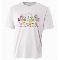 Blame It On The Drink Package Cruise Vacation Cooling Performance Crew T-Shirt