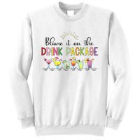 Blame It On The Drink Package Cruise Vacation Sweatshirt