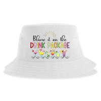 Blame It On The Drink Package Cruise Vacation Sustainable Bucket Hat