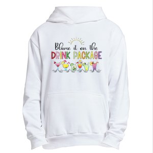 Blame It On The Drink Package Cruise Vacation Urban Pullover Hoodie