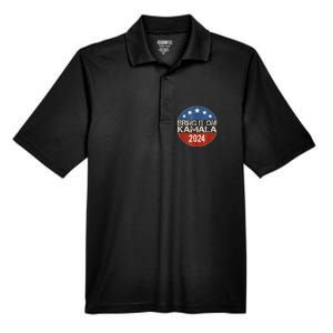 Bring It On Kamala Harris 2024 Election President Men's Origin Performance Pique Polo