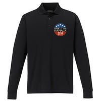 Bring It On Kamala Harris 2024 Election President Performance Long Sleeve Polo