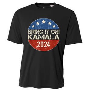 Bring It On Kamala Harris 2024 Election President Cooling Performance Crew T-Shirt