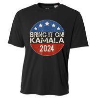 Bring It On Kamala Harris 2024 Election President Cooling Performance Crew T-Shirt