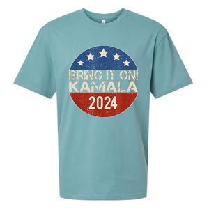 Bring It On Kamala Harris 2024 Election President Sueded Cloud Jersey T-Shirt