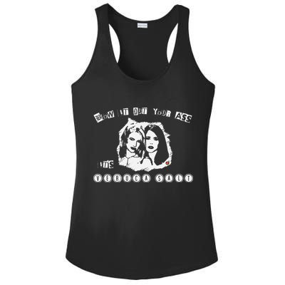 Blow It Out Your Ass ItS Verucas Salt Ladies PosiCharge Competitor Racerback Tank