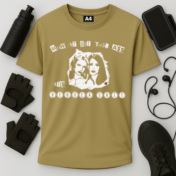 Blow It Out Your Ass ItS Verucas Salt Cooling Performance Crew T-Shirt