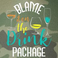 Blame It On The Drink Package Cruising Lover Cruiser Cruise Legacy Tie Dye Trucker Hat