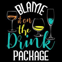 Blame It On The Drink Package Cruising Lover Cruiser Cruise Impact Tech Backpack