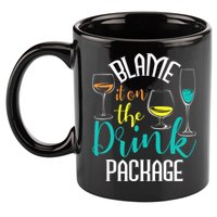 Blame It On The Drink Package Cruising Lover Cruiser Cruise 11oz C Handle Ceramic Mug