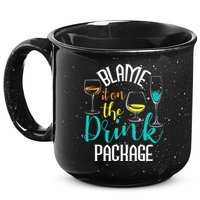 Blame It On The Drink Package Cruising Lover Cruiser Cruise 15oz Campfire Ceramic Mug