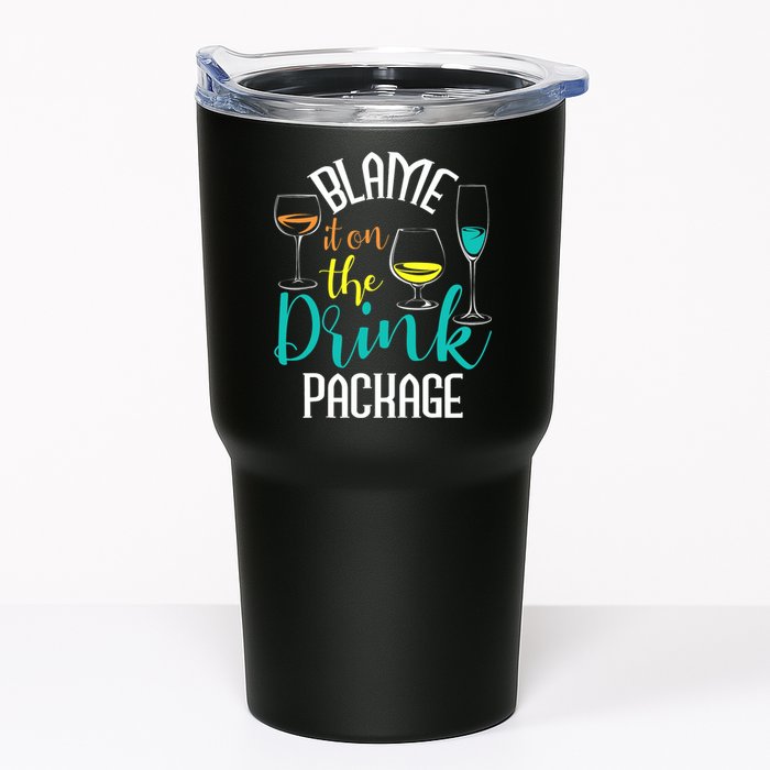 Blame It On The Drink Package Cruising Lover Cruiser Cruise Tumbler
