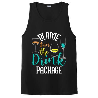 Blame It On The Drink Package Cruising Lover Cruiser Cruise PosiCharge Competitor Tank