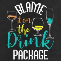 Blame It On The Drink Package Cruising Lover Cruiser Cruise Trucker Hat