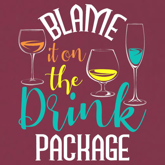 Blame It On The Drink Package Cruising Lover Cruiser Cruise 16oz Travel Tumbler