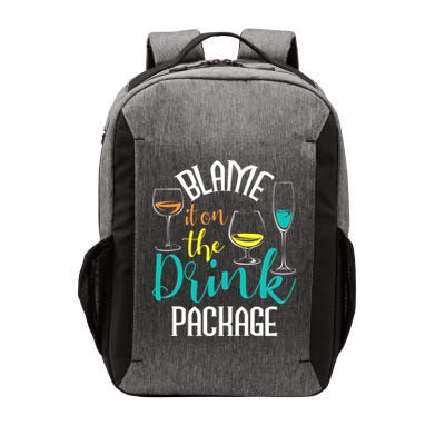 Blame It On The Drink Package Cruising Lover Cruiser Cruise Vector Backpack