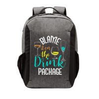 Blame It On The Drink Package Cruising Lover Cruiser Cruise Vector Backpack