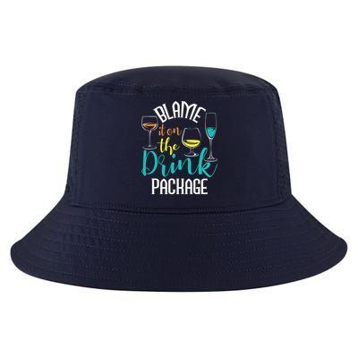 Blame It On The Drink Package Cruising Lover Cruiser Cruise Cool Comfort Performance Bucket Hat