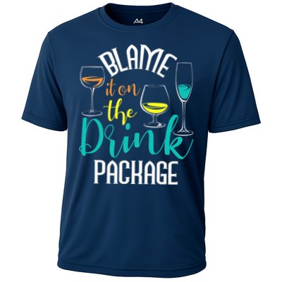 Blame It On The Drink Package Cruising Lover Cruiser Cruise Performance Shirt
